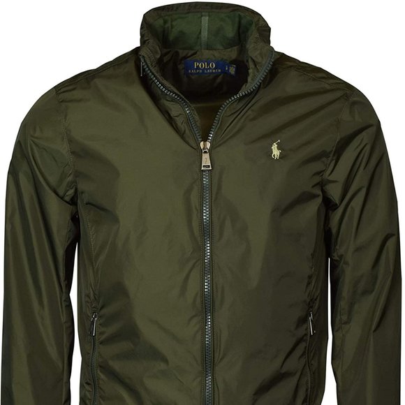 Ralph Lauren Other - Ralph Lauren Green Nylon Hooded Windbreaker Jacket